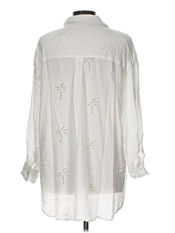 Blue Island Long Sleeve Button-Down Shirt (view 2)