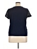 True Craft Blue Short Sleeve Top Size 1X - photo 2