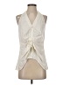 Drew Ivory Sleeveless Blouse Size S - photo 1