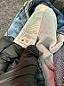 Refuge 100% Cotton Hearts Blue Jeans Size 0 - photo 5