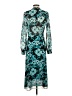 MICHAEL Michael Kors 100% Polyester Teal Cocktail Dress Size S - photo 2