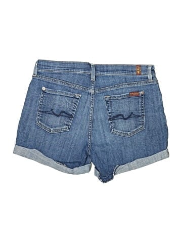 7 For All Mankind Denim Shorts (view 2)