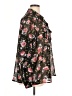 Torrid Floral Black Long Sleeve Blouse Size 1X Plus (1) - photo 4