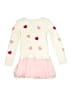 Design History Hearts Ivory Dress Size 6 - photo 1