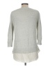 Banana Republic Factory Store Silver Pullover Sweater Size M - photo 2