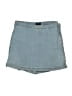 Curve Appeal Solid Blue Skort Size 8 - photo 1