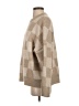 OAK + FORT Checkered-gingham Tan Pullover Sweater Size XS - photo 5