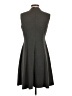 Donna Morgan Solid Gray Casual Dress Size 4 - photo 2