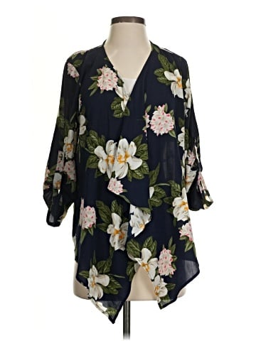 Dna Couture 3/4 Sleeve Blouse (view 1)