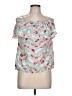 No Boundaries 100% Polyester Teal Blue Sleeveless Blouse Size L - photo 1