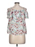 No Boundaries 100% Polyester Teal Blue Sleeveless Blouse Size L - photo 2