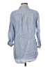Pure Navy Blue 3/4 Sleeve Button-Down Shirt Size M - photo 2