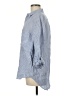 Pure Navy Blue 3/4 Sleeve Button-Down Shirt Size M - photo 5