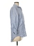 Pure Navy Blue 3/4 Sleeve Button-Down Shirt Size M - photo 4