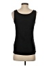 Caslon 100% Cotton Black Tank Top Size S - photo 2