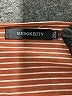 Merokeety Stripes Orange Casual Dress Size 2X - photo 7