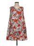 Fab'rik 100% Polyester Print Red Casual Dress Size S - photo 1