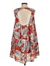 Fab'rik 100% Polyester Print Red Casual Dress Size S - photo 2