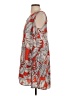 Fab'rik 100% Polyester Print Red Casual Dress Size S - photo 5