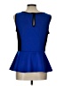 Bisou Bisou Blue Sleeveless Top Size L - photo 2