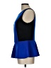 Bisou Bisou Blue Sleeveless Top Size L - photo 5