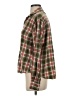Pact 100% Cotton Plaid Green Long Sleeve Button-Down Shirt Size S - photo 5