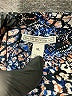 Dana Buchman 100% Polyester Animal Print Blue Short Sleeve Blouse Size XL - photo 7