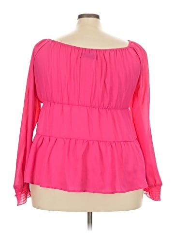 Kiss & Tell Long Sleeve Blouse (view 2)