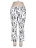 So Slimming by Chico's Paisley White Casual Pants Size XL (3) - photo 1