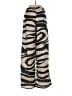 PrettyLittleThing 100% Polyester Animal Print Brown Casual Pants Size 2 - photo 2