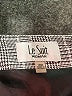 Le Suit 100% Polyester Plaid Gray Formal Skirt Size 18 - photo 4