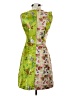 ASOS 100% Polyester Print Green Cocktail Dress Size 0 - photo 2