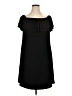 CAPSULE Solid Black Casual Dress Size 16 - photo 1
