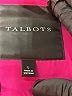 Talbots 100% Polyester Solid Pink Snow Jacket Size L - photo 6