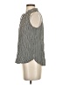 Ann Taylor LOFT 100% Rayon Gray Sleeveless Blouse Size XS - photo 5