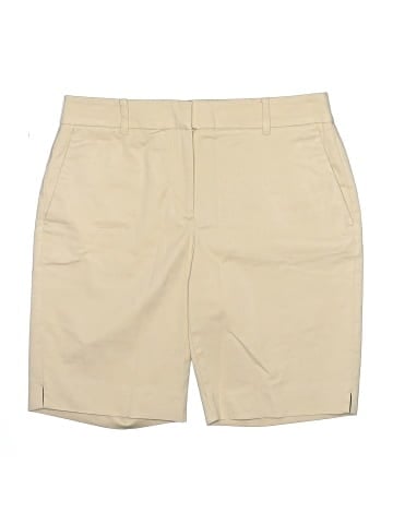 Ann Taylor Khaki Shorts (view 1)