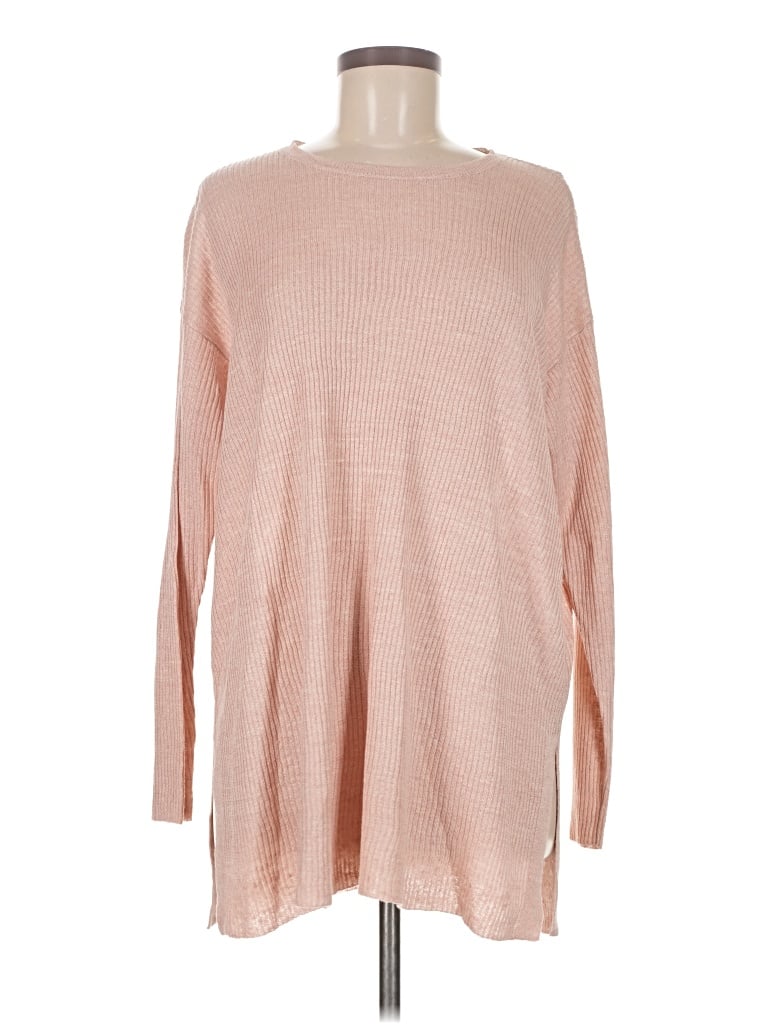Eileen Fisher Pullover Sweater In Pink