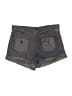 Jovovich Hawk Chevron-herringbone Gray Shorts Size 4 - photo 1