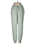 auden Solid Green Casual Pants Size M - photo 1