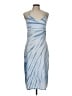 Chaser Tie-dye Blue Cocktail Dress Size L - photo 1