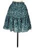 Goodnight Macaroon Polka Dots Teal Casual Skirt Size S - photo 2