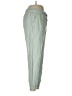 auden Solid Green Casual Pants Size M - photo 4