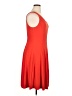 Unbranded Solid Red Cocktail Dress Size XL (estimated) - photo 4