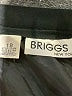 Briggs New York Solid Black Formal Skirt Size 18 - photo 4