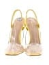 Aldo Color Block Yellow White Heels Size 7 - photo 2