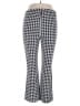 Shein Checkered-gingham Black Casual Pants Size S - photo 1