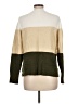 J.Crew Factory Store Color Block Green Pullover Sweater Size L - photo 2
