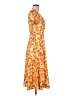 Alexia Admor 100% Polyester Tropical Orange Casual Dress Size 8 - photo 4