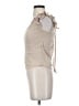 Hem & Thread Tan Sleeveless Blouse Size S - photo 5