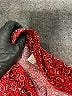 Inblu Paisley Red Casual Skirt Size M - photo 4